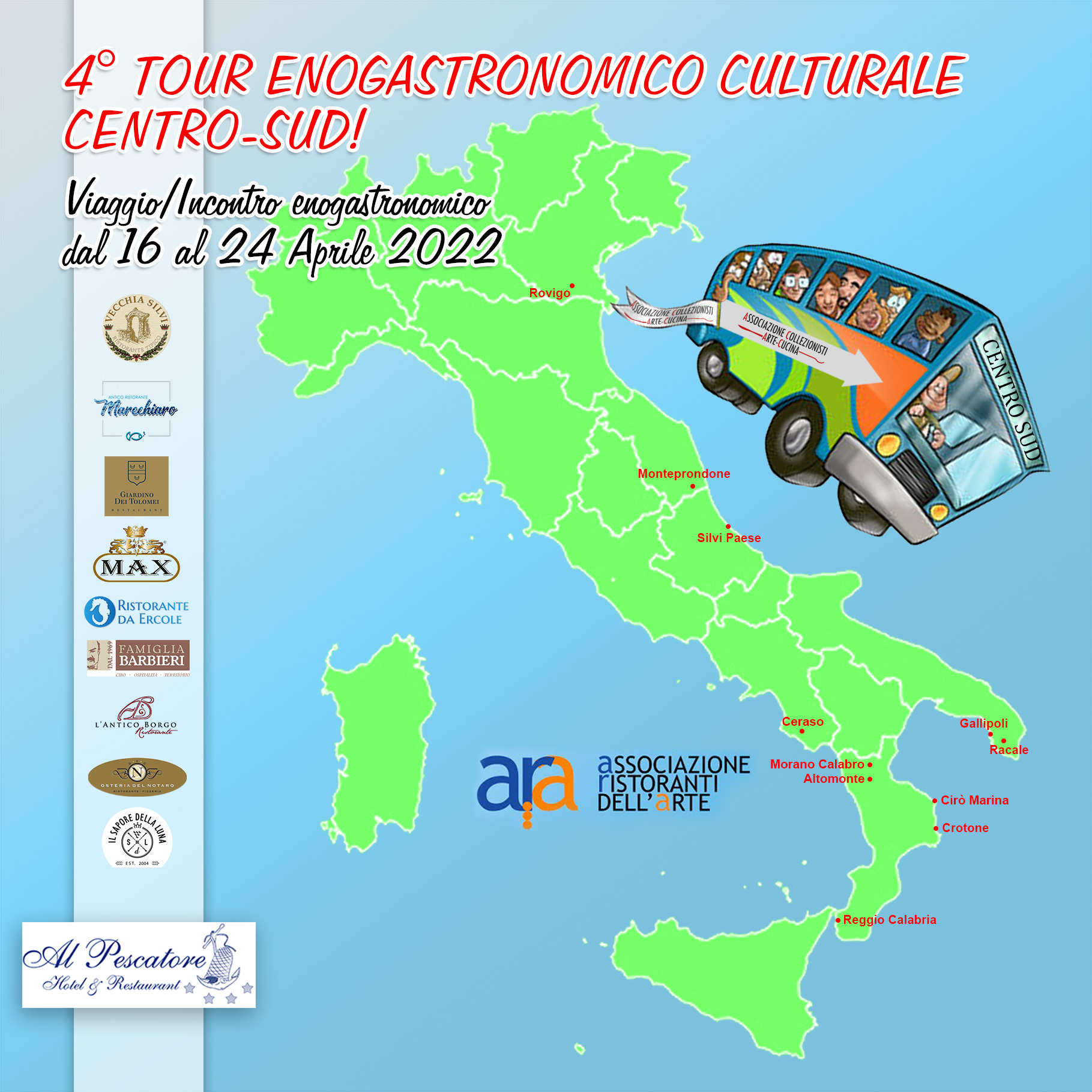 Tour Centro-Sud 2022